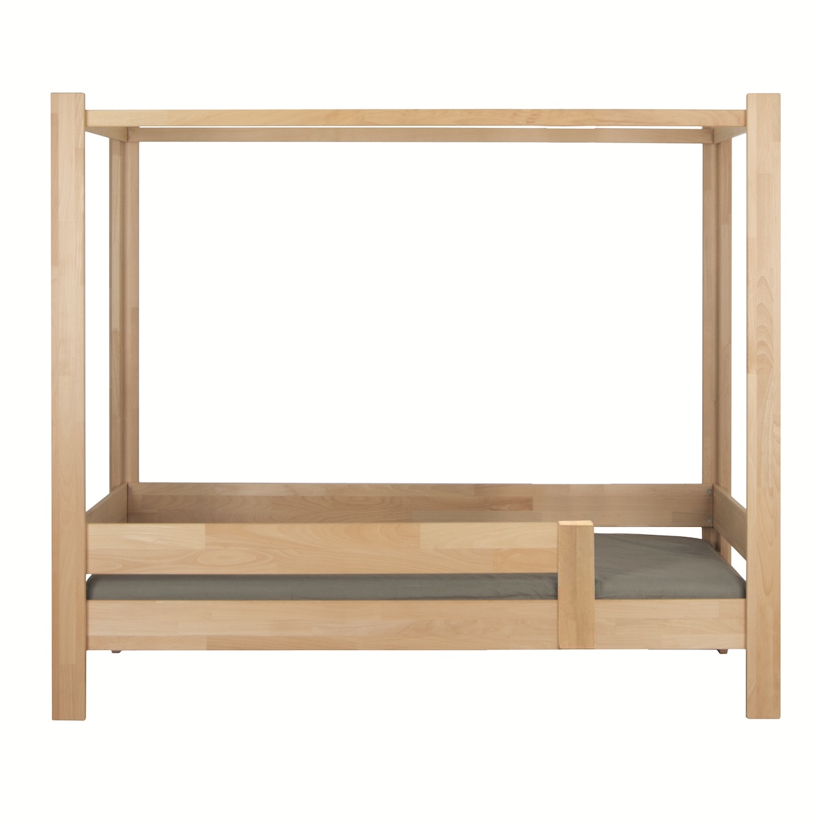 Cama evolutiva 90x200cm 7 en 1 escalera frontal DESTYLE de Breuyn natural