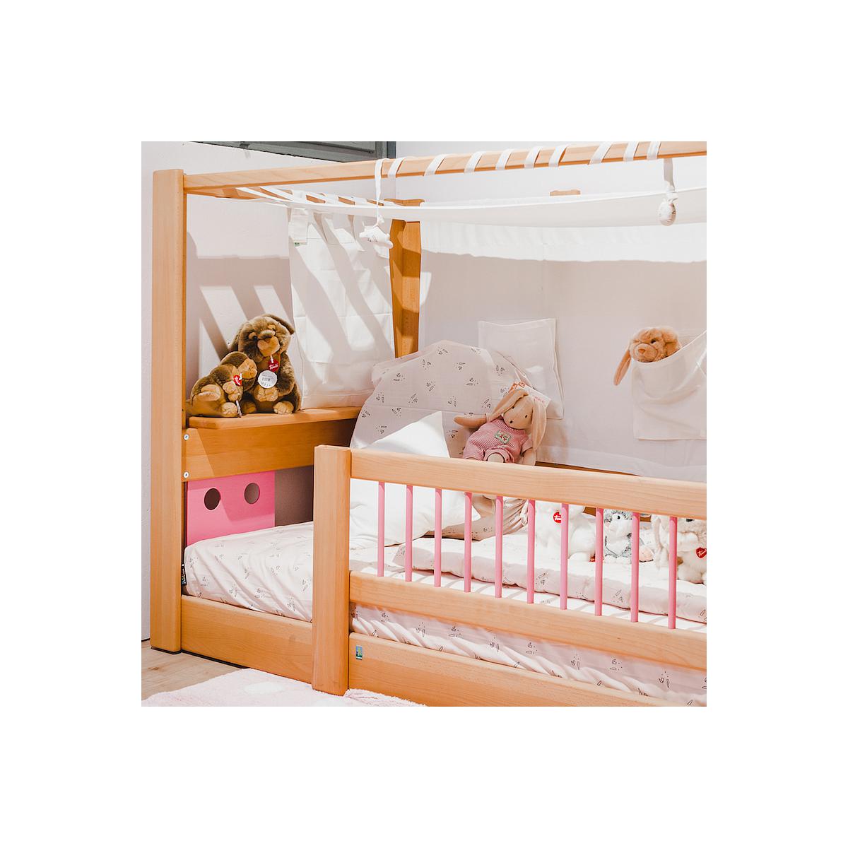 abitare-kids.es | Cama evolutiva con dosel 90x200cm DELUXE De Breuyn