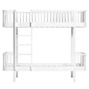 Cama evolutiva literas 90x200cm WOOD ORIGINAL Oliver Furniture blanco