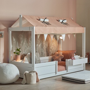 Cama evolutiva techo 90x200cm 4en1 Lifetime blanco
