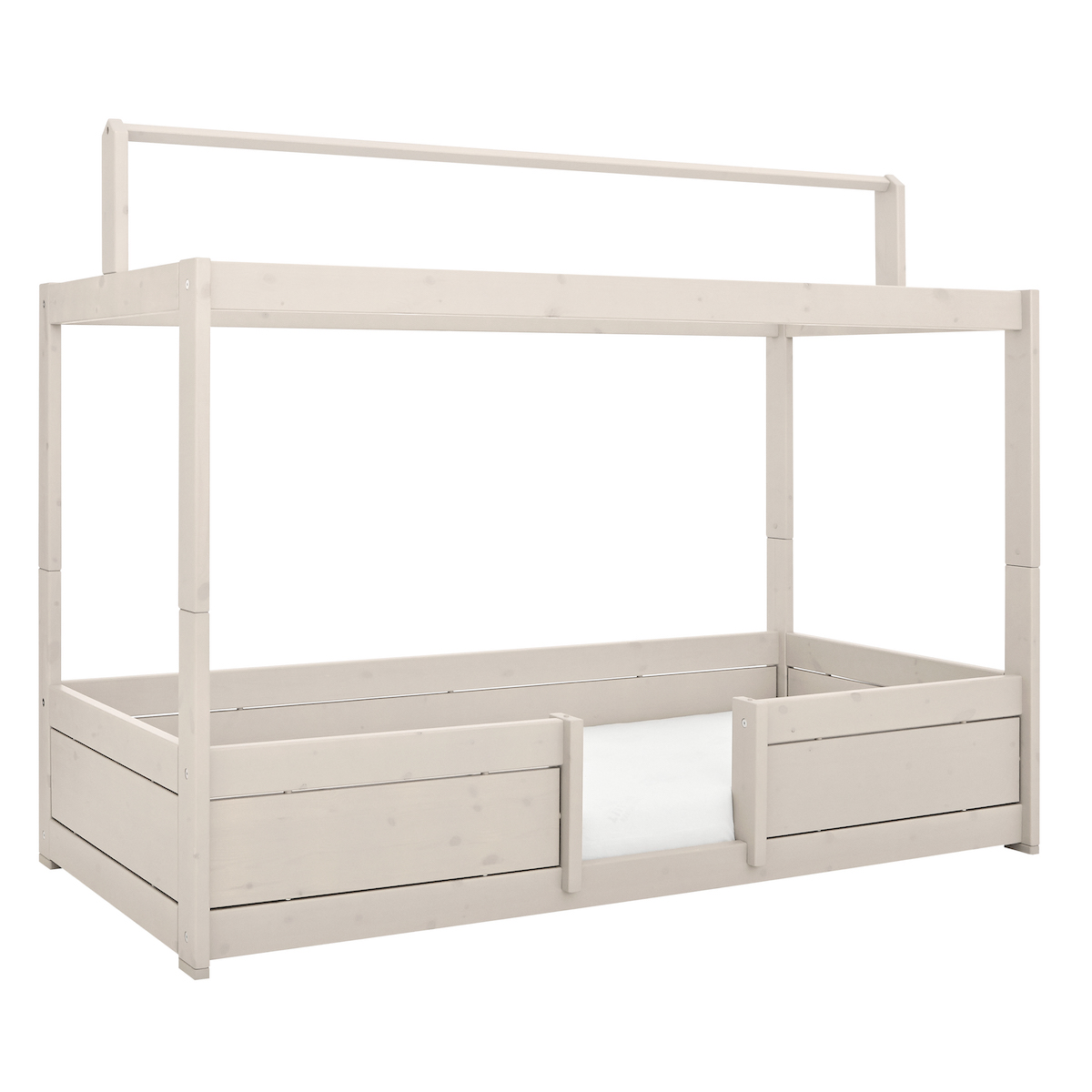 Cama evolutiva techo 90x200cm 4en1 Lifetime blanqueado