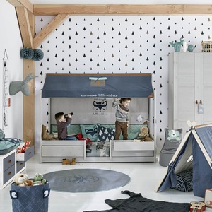 Cama evolutiva techo 90x200cm somier Deluxe 4en1 Lifetime blanco