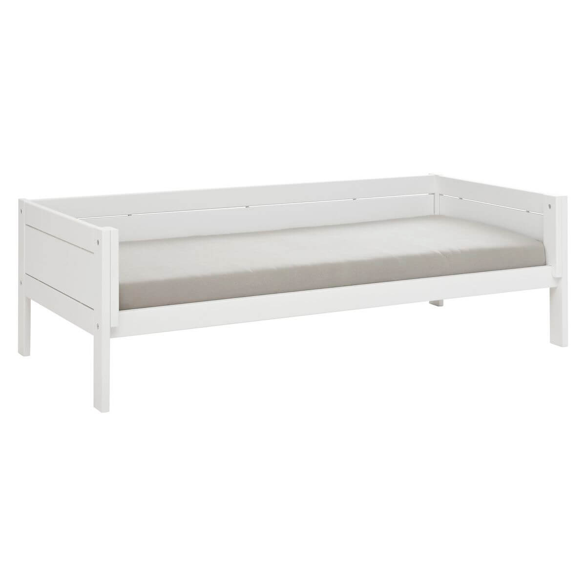 Cama evolutiva-techo-cúpula 90x200cm somier Deluxe 4en1 Lifetime blanco