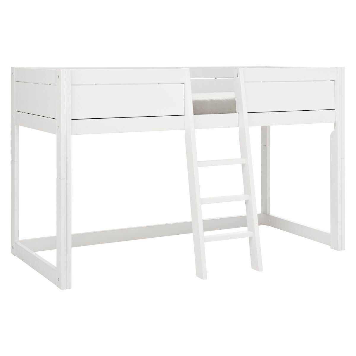 Cama evolutiva-techo-cúpula 90x200cm somier Deluxe 4en1 Lifetime blanco