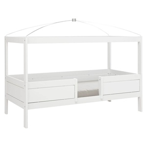 Cama evolutiva-techo-cúpula 90x200cm somier Deluxe 4en1 Lifetime blanco