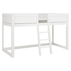 Cama evolutiva-techo-cúpula 90x200cm somier Deluxe 4en1 Lifetime blanco