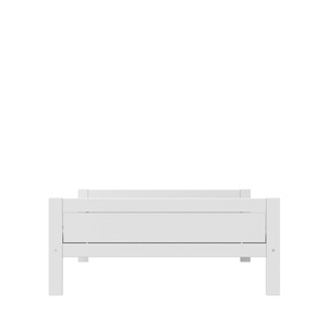 Cama individual 140x200cm somier DELUXE Lifetime blanco
