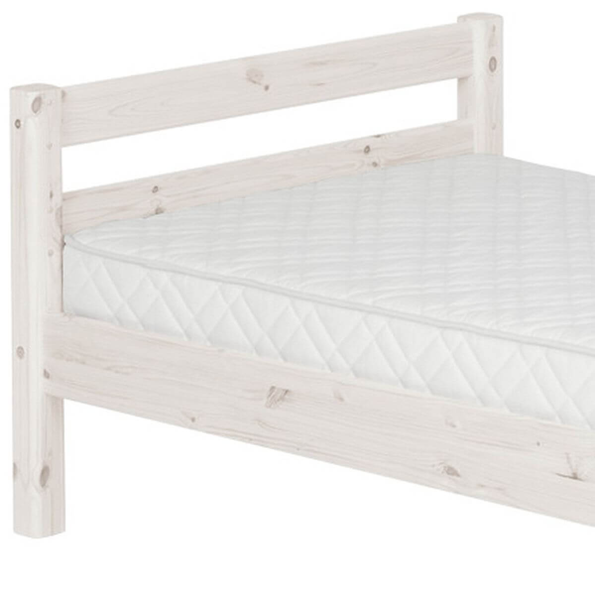 Cama individual 90x200 CLASSIC Flexa blanco cal