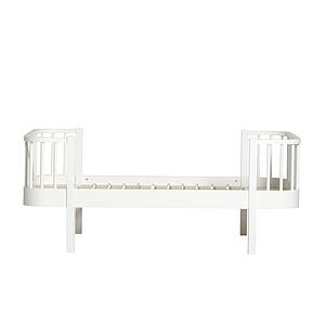Cama individual evolutiva 90x160cm WOOD ORIGINAL Oliver Furniture blanco