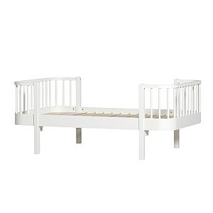 Cama individual evolutiva 90x160cm WOOD ORIGINAL Oliver Furniture blanco