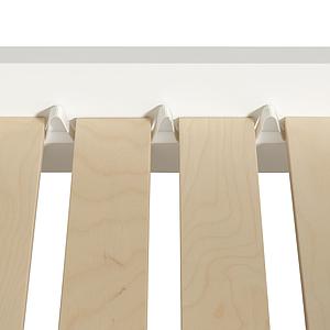 Cama individual evolutiva 90x160cm WOOD ORIGINAL Oliver Furniture blanco