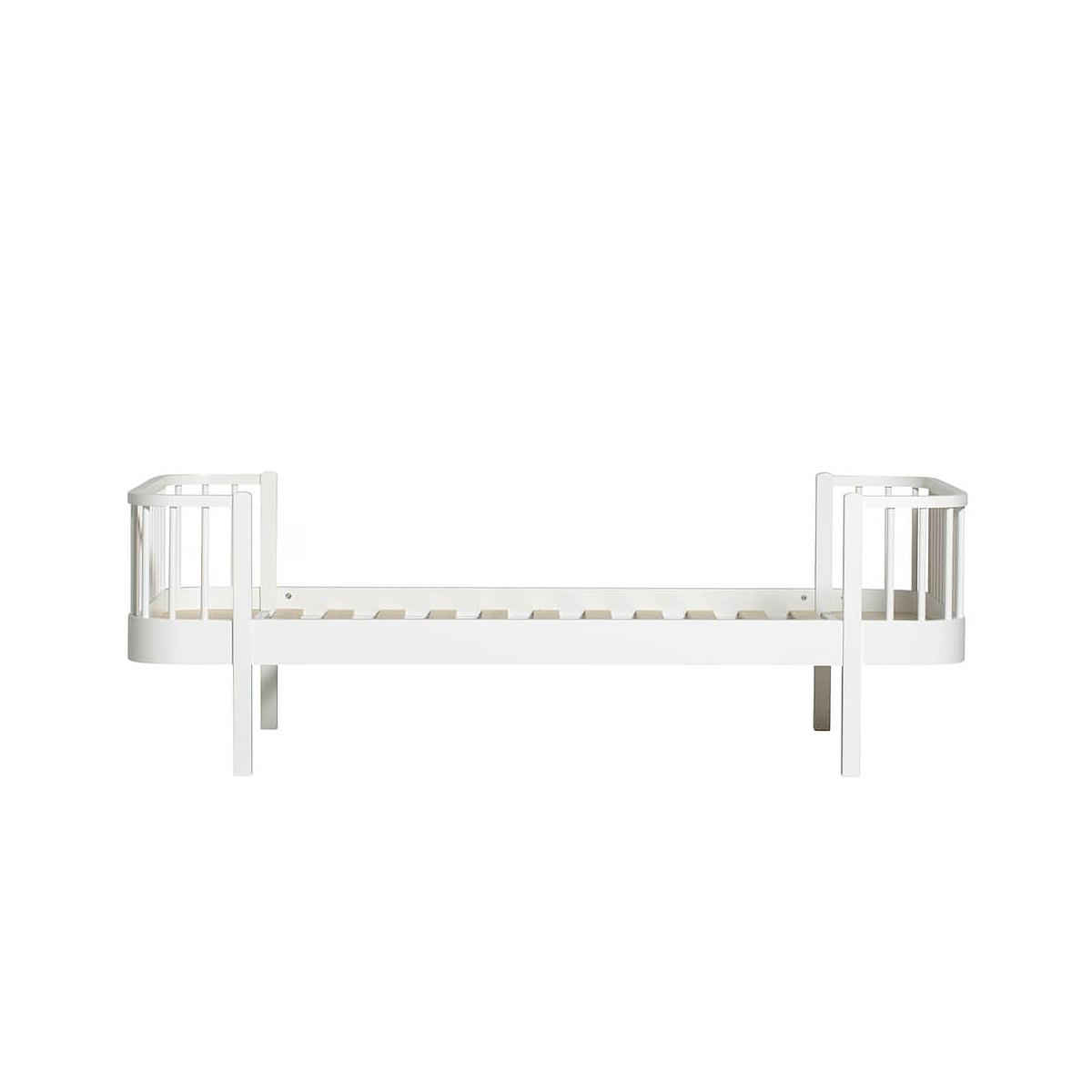 Cama individual evolutiva 90x200cm WOOD ORIGINAL Oliver Furniture blanco