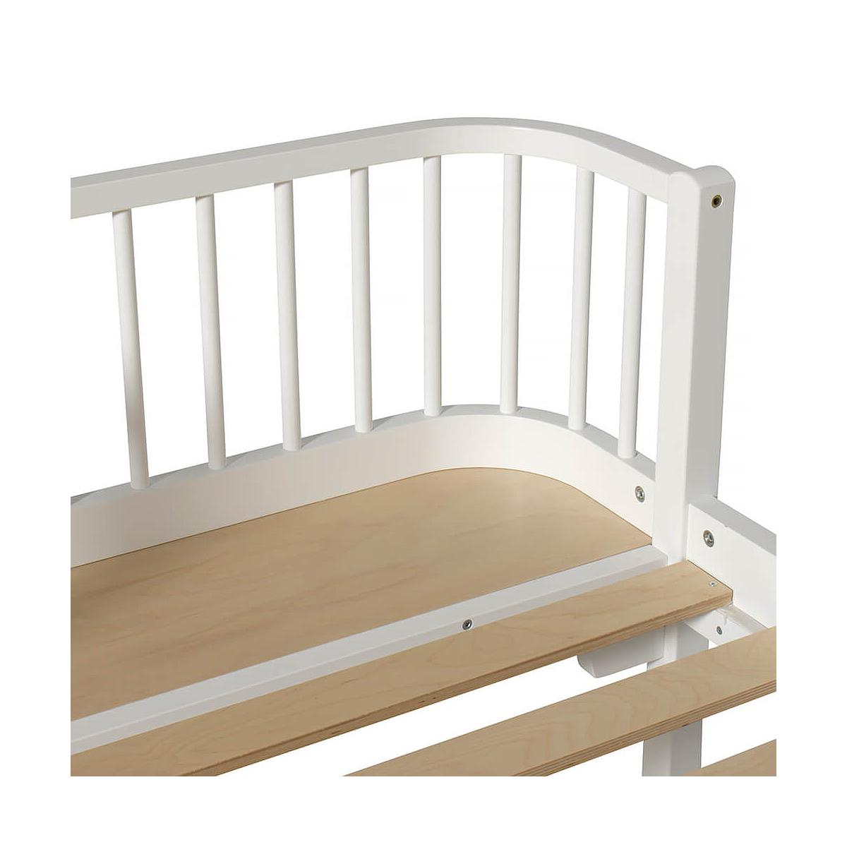 Cama individual evolutiva 90x200cm WOOD ORIGINAL Oliver Furniture blanco