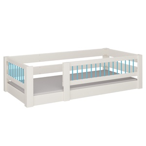 Cama Kubu baja DELUXE de Breuyn blanqueada-azul