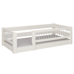 Cama Kubu baja DELUXE de Breuyn blanqueada-gris