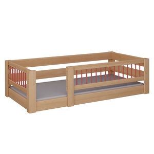 Cama Kubu baja DELUXE de Breuyn natural-rojo