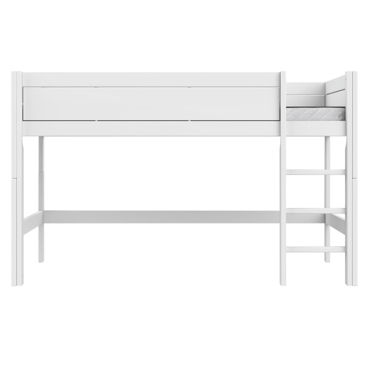 Cama media alta 120x200cm DELUXE Lifetime white