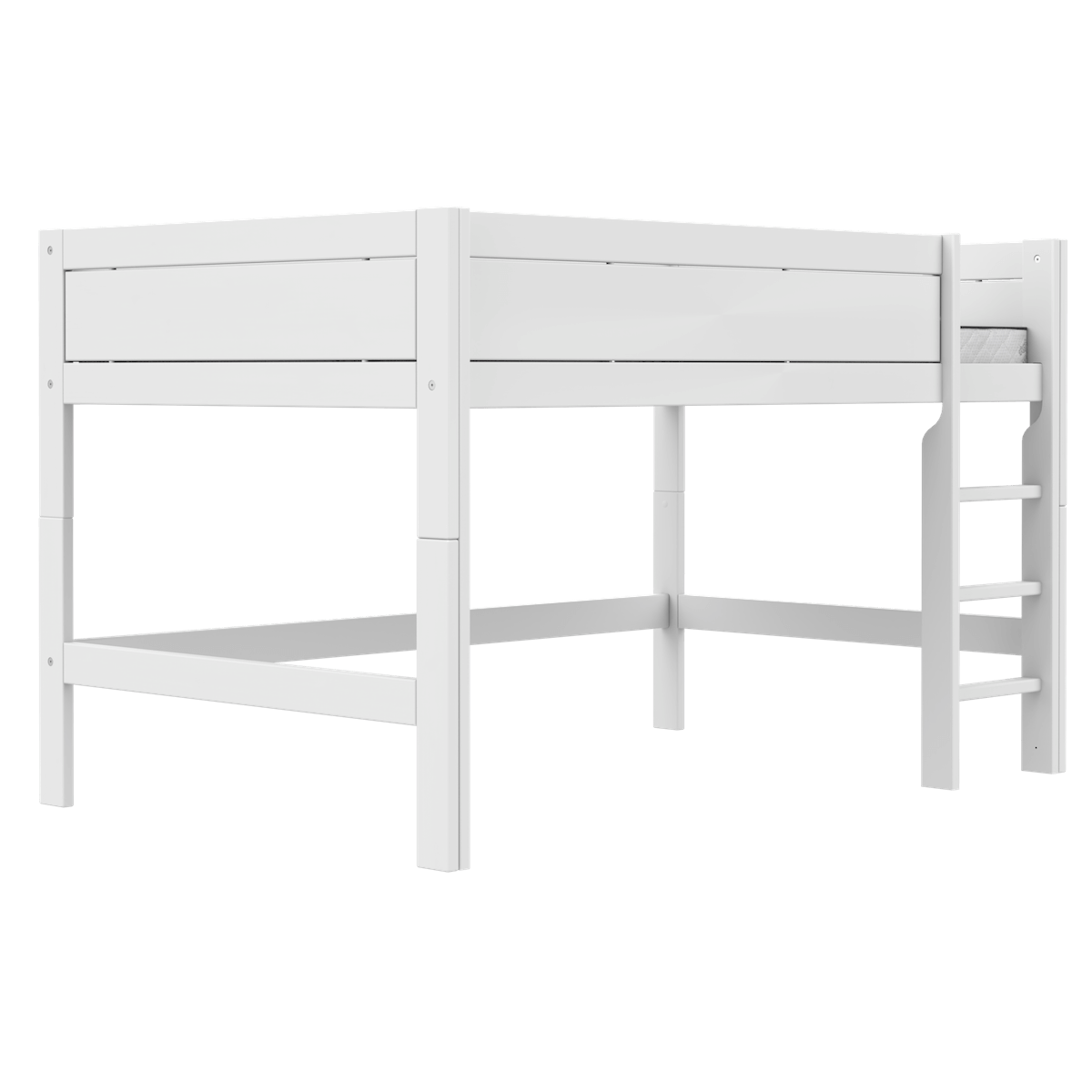 Cama media alta 120x200cm DELUXE Lifetime white
