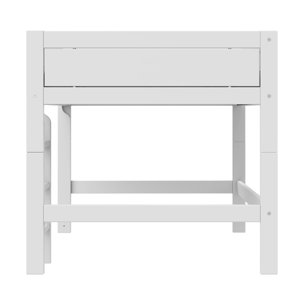 Cama media alta 120x200cm DELUXE Lifetime white