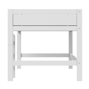 Cama media alta 120x200cm DELUXE Lifetime white