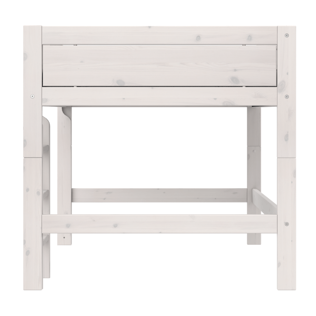 Cama media alta 120x200cm DELUXE Lifetime whitewash