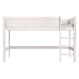 Cama media alta 120x200cm DELUXE Lifetime whitewash