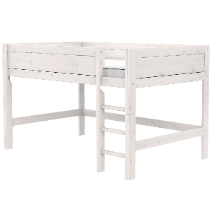 Cama media alta 120x200cm DELUXE Lifetime whitewash