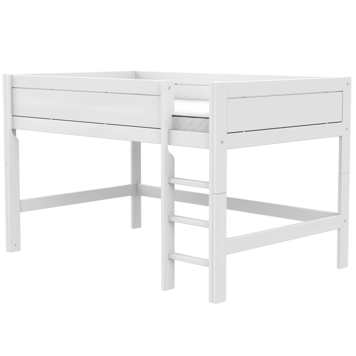 Cama media alta 120x200cm PREMIUM Lifetime white