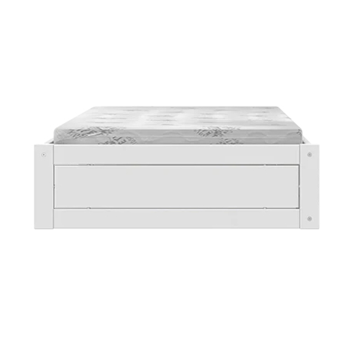 Cama Montessori 120x200cm somier Premiun Lifetime blanco
