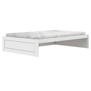 Cama Montessori 120x200cm somier Premiun Lifetime blanco