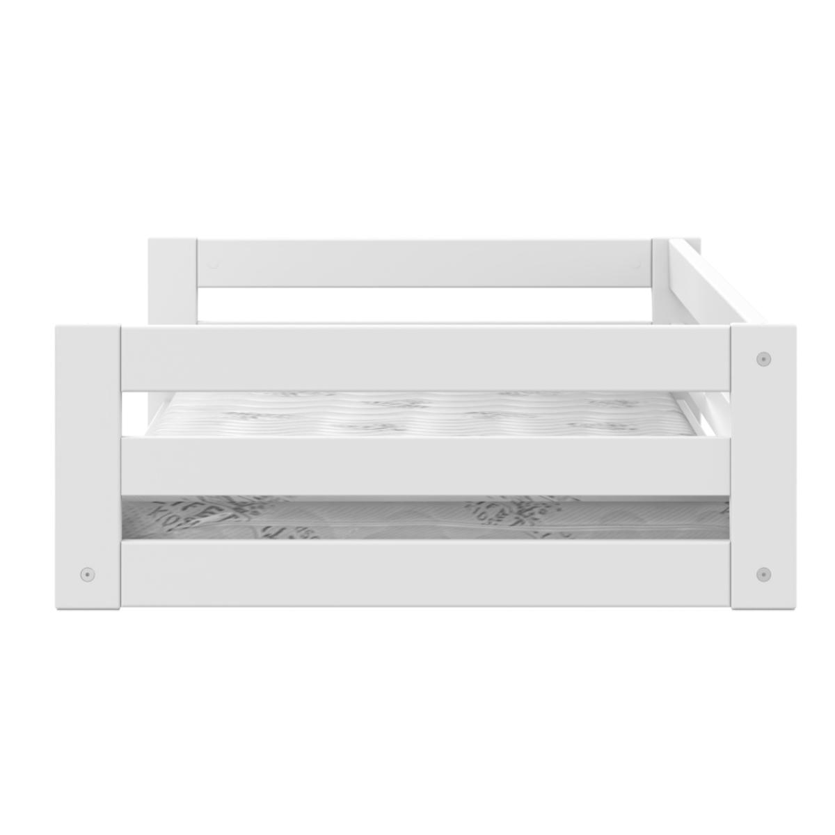 Cama Montessori 90x200cm ELEMENTS Lifetime blanco