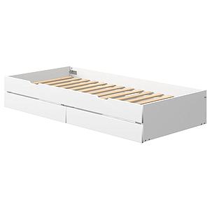 Cama nido-2 cajones 200cm NOR Flexa blanco