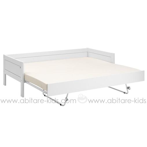 Cama nido-somier 90x200cm Lifetime blanco