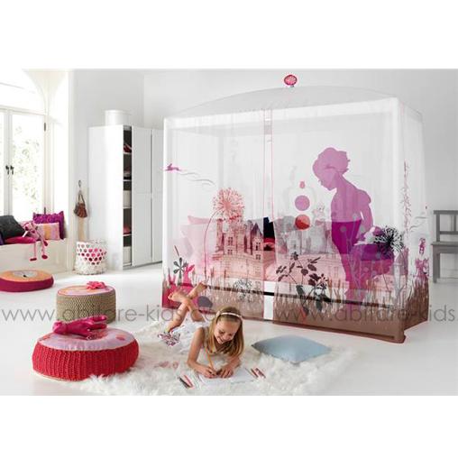 Cama nido-somier 90x200cm Lifetime blanco