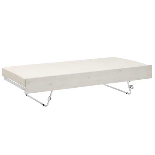 Cama nido-somier 90x200cm Lifetime blanqueado