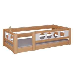 Cama Pirata baja DELUXE de Breuyn natural-blanqueada