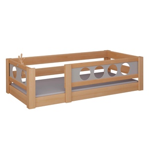 Cama Pirata baja DELUXE de Breuyn natural-gris