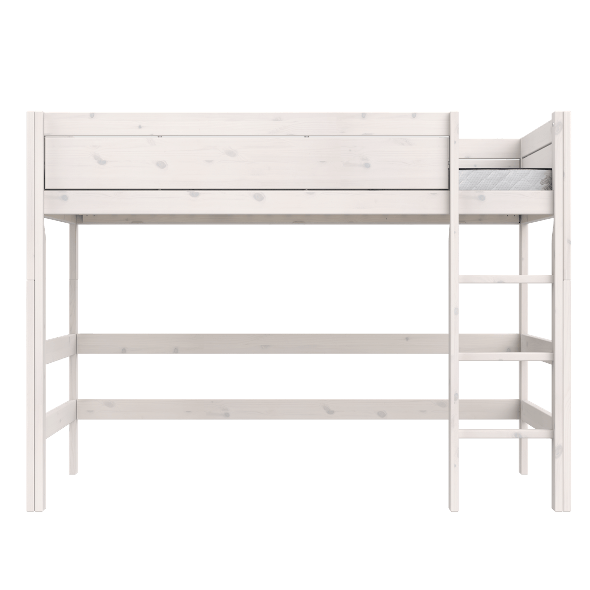 Cama semi alta 120x200cm DELUXE Lifetime whitewash
