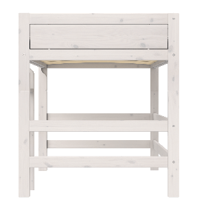 Cama semi alta 120x200cm DELUXE Lifetime whitewash