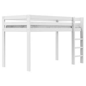 Cama semi alta 90x200cm ELEMENTS Lifetime blanco