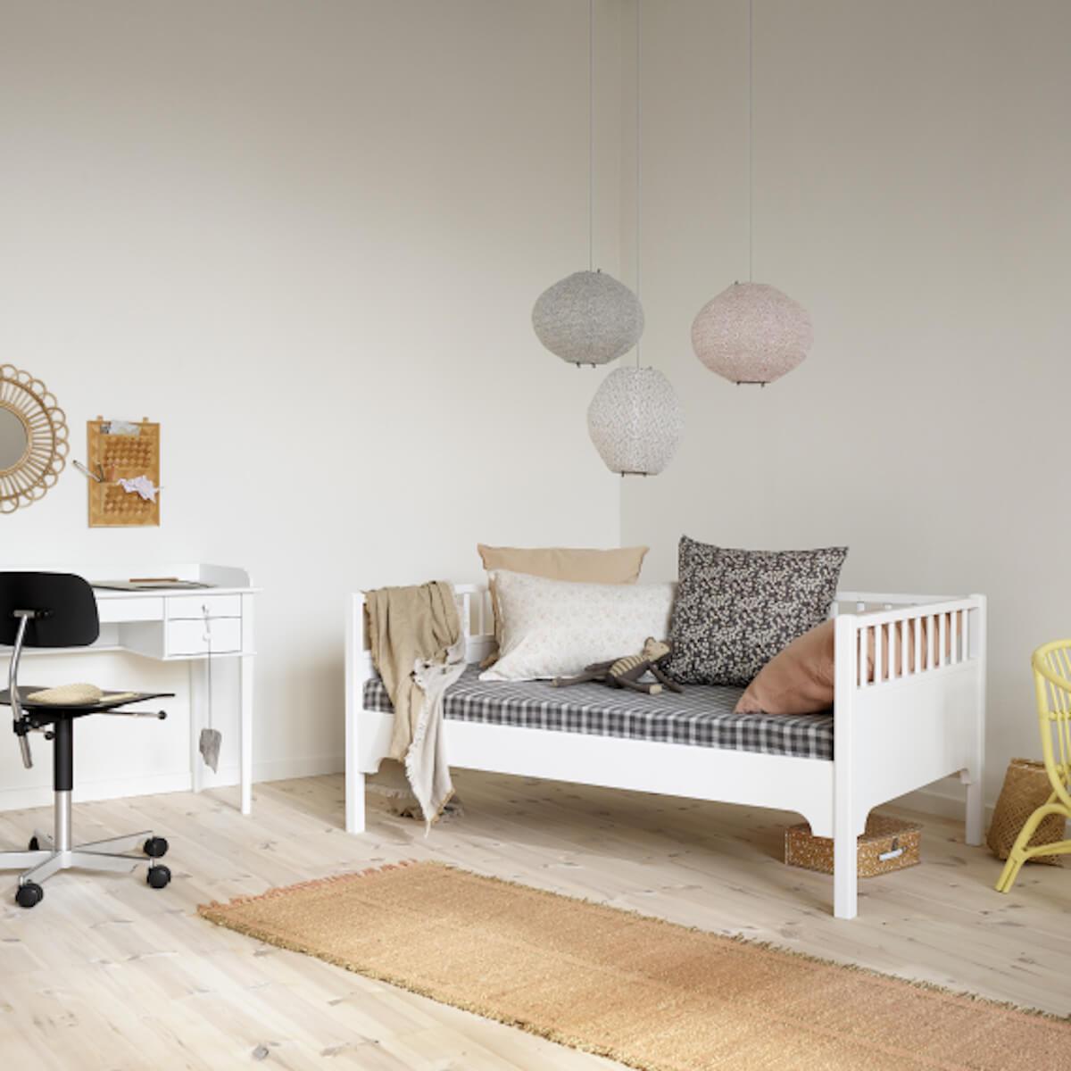 Cama-sofá 90x160cm SEASIDE CLASSIC Oliver Furniture blanco
