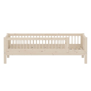 Cama-sofá 90x200cm barrera barras CLASSIC Flexa white washed