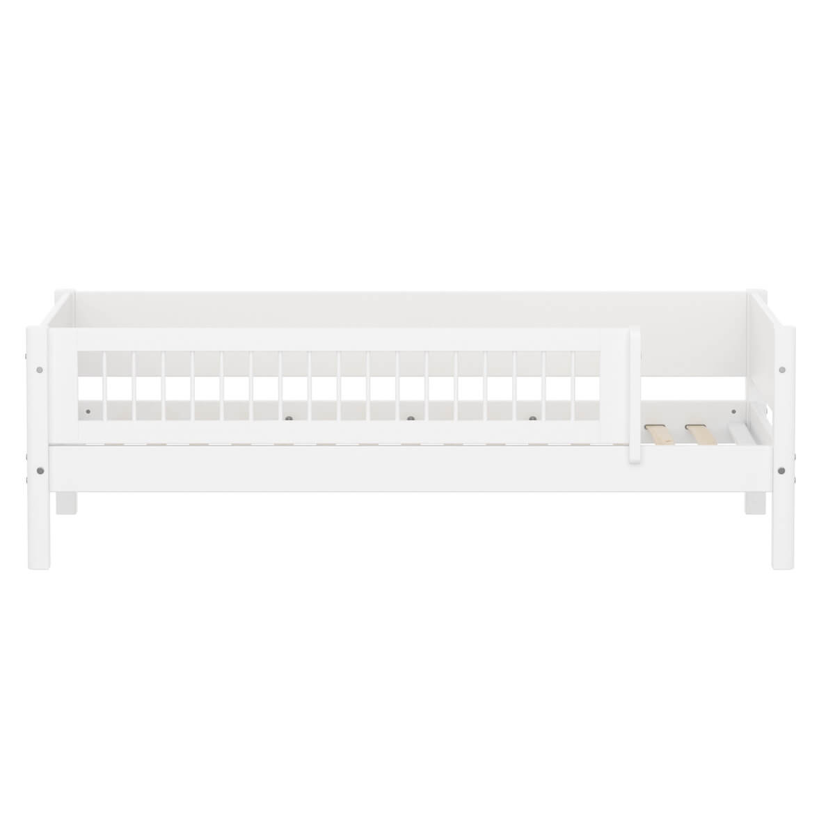 Cama-sofá 90x200cm barrera barras WHITE Flexa