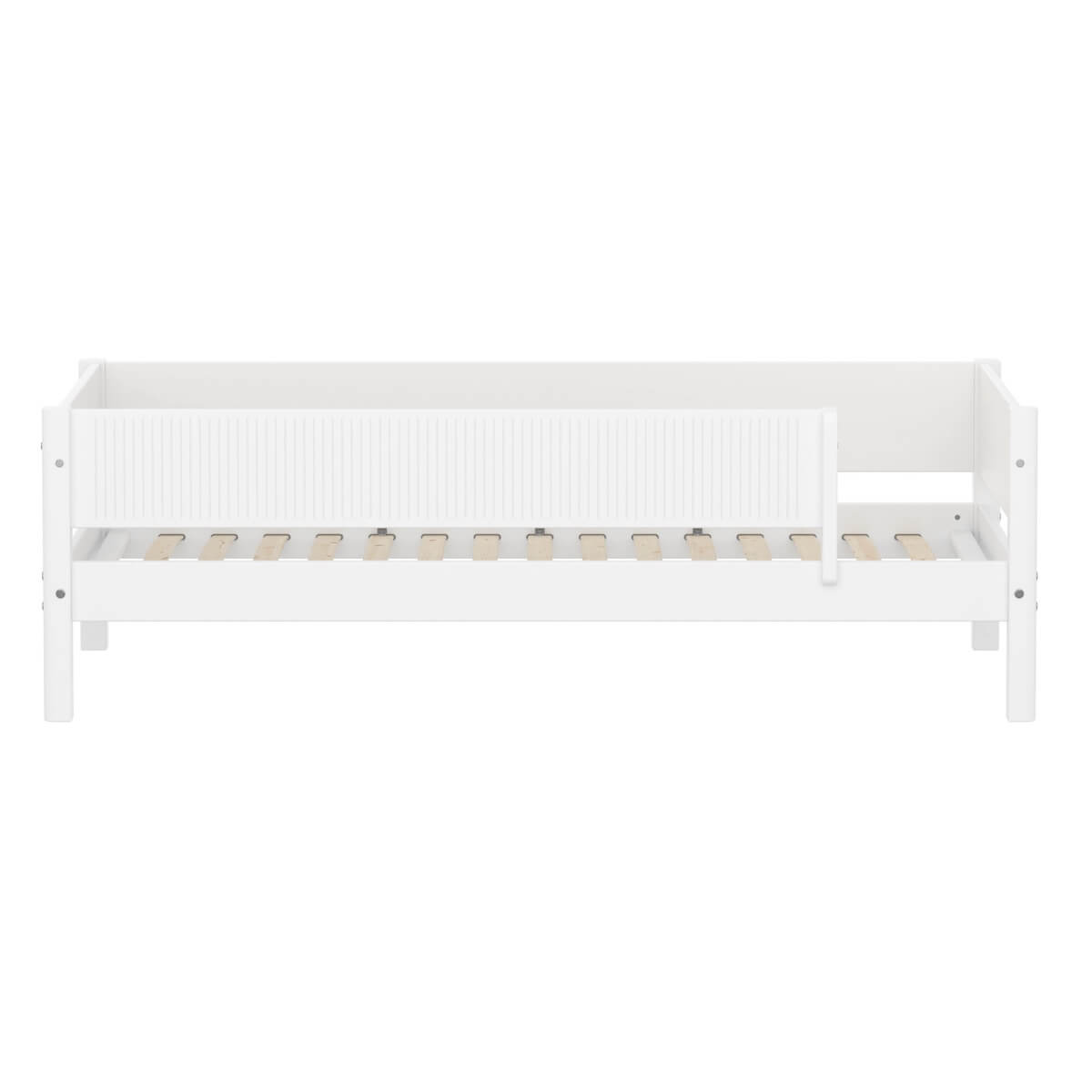 Cama-sofá 90x200cm barrera ranuras WHITE Flexa