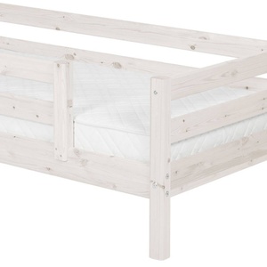 Cama-sofá 90x200cm barrera seguridad centrada CLASSIC Flexa blanco cal