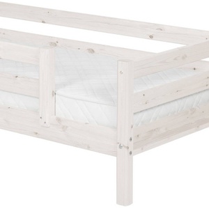 Cama sofá 90x200cm barrera seguridad CLASSIC Flexa blanco cal