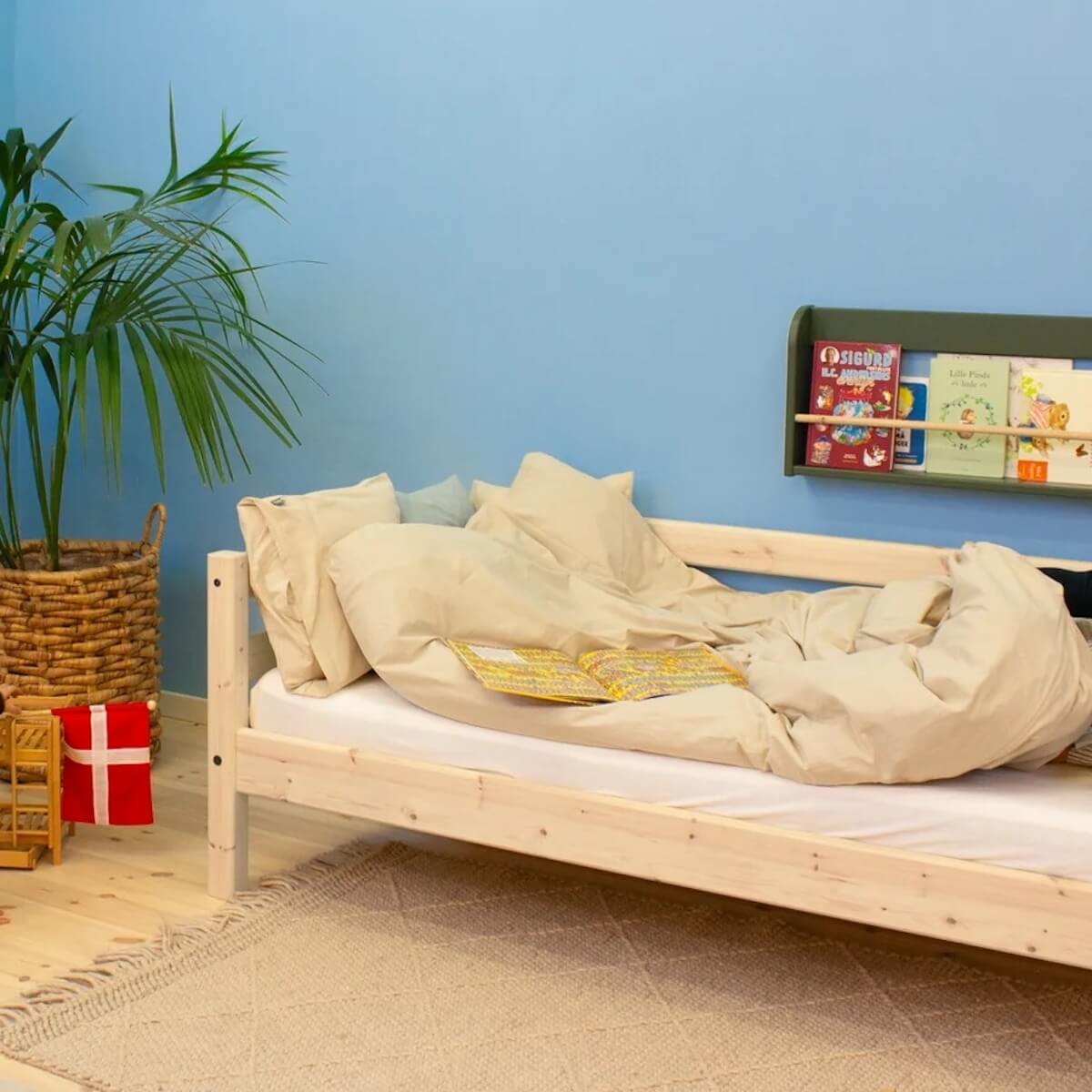 Cama-sofá 90x200cm CLASSIC RAW Flexa pino