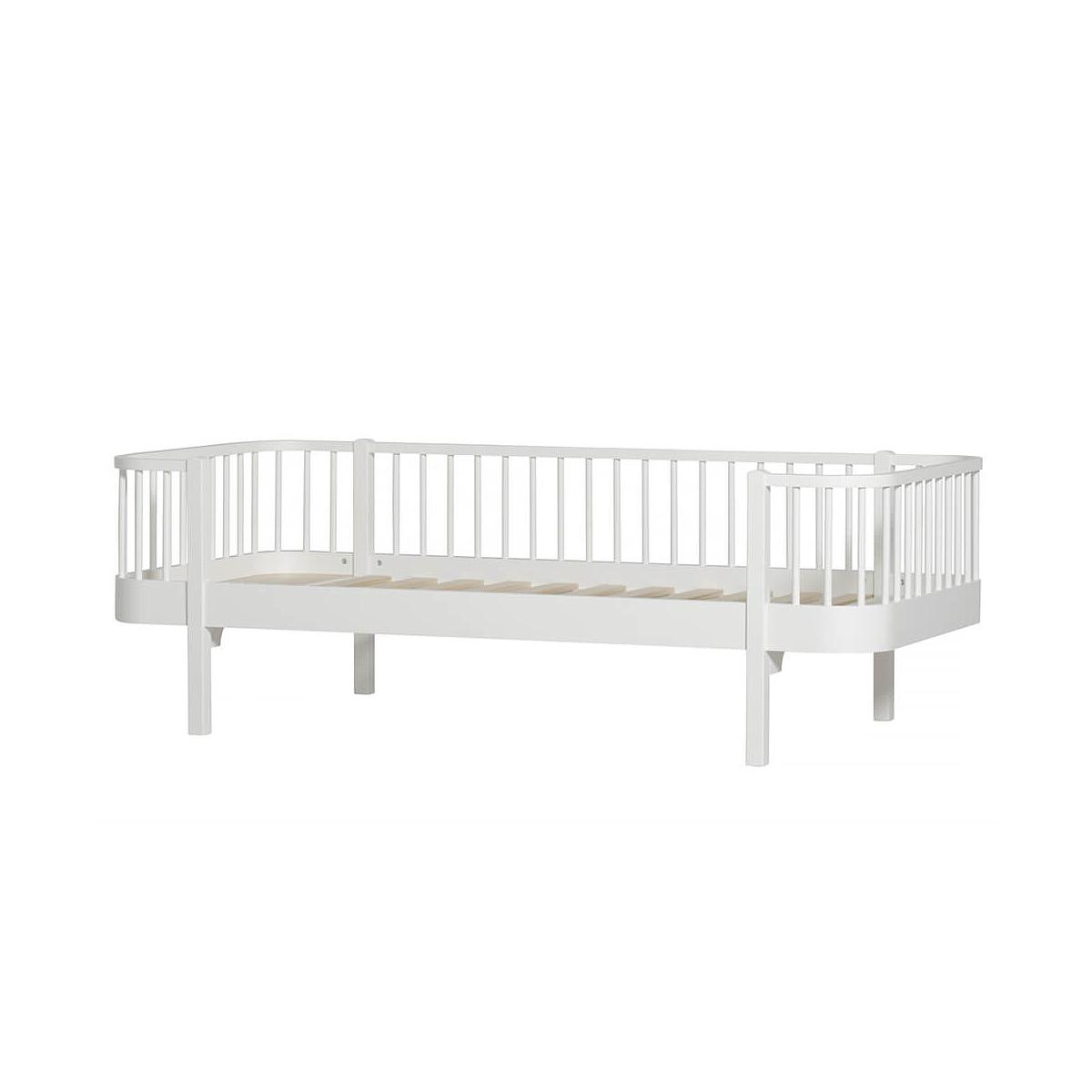 Cama sofá 90x200cm WOOD ORIGINAL Oliver Furniture blanco