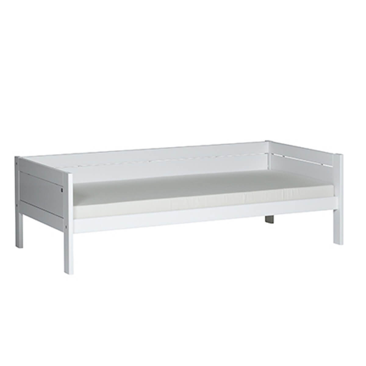 Cama-sofá base 90x200cm somier Deluxe Lifetime blanco