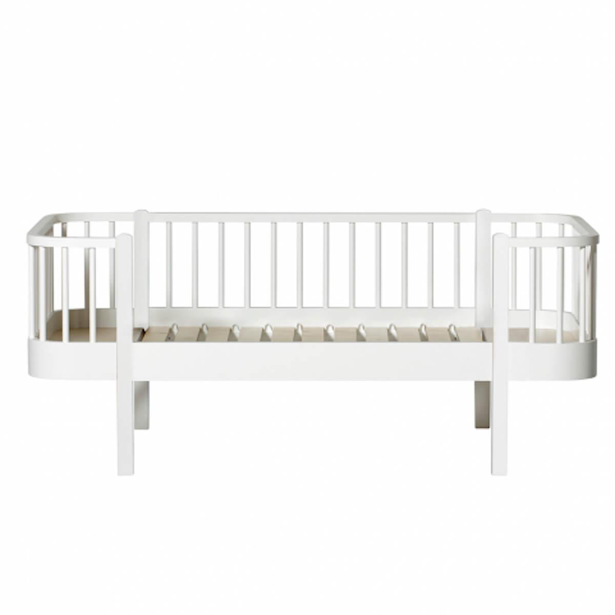 Cama-sofá evolutiva 90x160cm WOOD ORIGINAL Oliver Furniture blanco